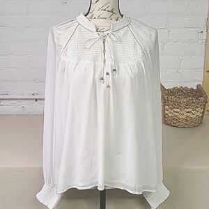 ABERCROMBIE Vintage Look Blouse Size Large
